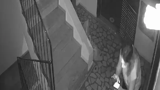 İş merkezine 5 kişinin silahlı baskını kamerada