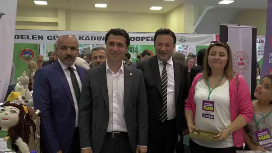 El emeği göz nuru ürünler görücüye çıktı