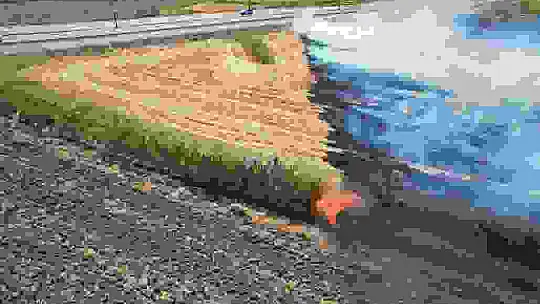 Kahramanmaraş'ta anız yangını korkuttu