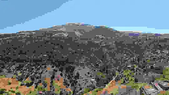 Kahramanmaraş'ta yanan 15 hektar alan dron ile görüntülendi