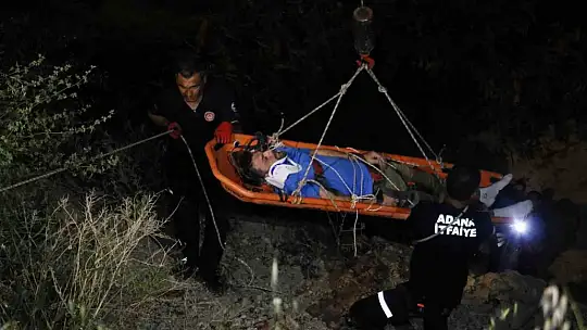 Kayıp olan bilgisayar teknisyeni, 30 metre yamaçtan yuvarlanmış halde yaralı olarak bulundu