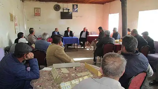 Kaymakam Gülen ve Başkan Altun, Köprübaşı Mahallesi'nde