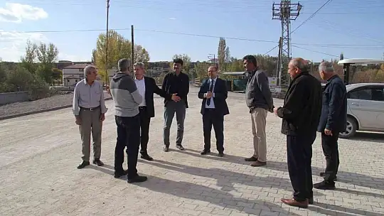 Kaymakam Gülen ve Başkan Altun, Köprübaşı Mahallesi'nde