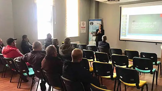 KAYMEK, Çevre ve İklim Değişikliği Farkındalık Kursu verdi