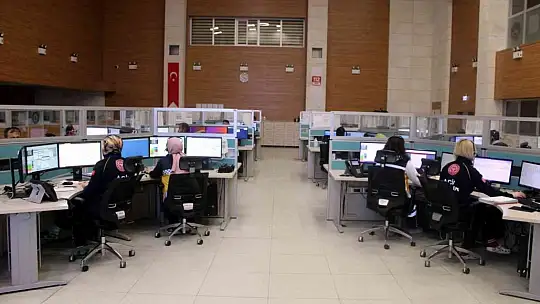 Kayseri 112 Acil Çağrı Merkezi 1 milyon 650 bin çağrı karşıladı