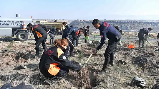 Kayseri Büyükşehir, 11.11'de 5 bin fidan ile geleceğe nefes oldu