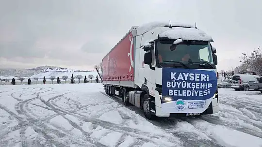 Büyükşehir'den deprem bölgesine yardım eli