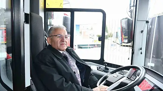 Kayseri'de otobüs filosu gençleşiyor