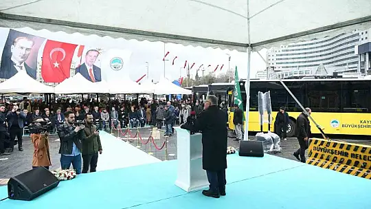 Kayseri'de otobüs filosu gençleşiyor