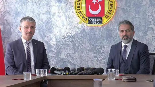 Kayseri'de '10 Ocak Çalışan Gazeteciler Günü' kutlandı