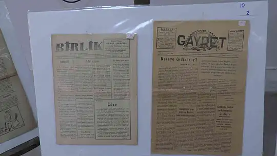 Kayseri'de '10 Ocak Çalışan Gazeteciler Günü' kutlandı