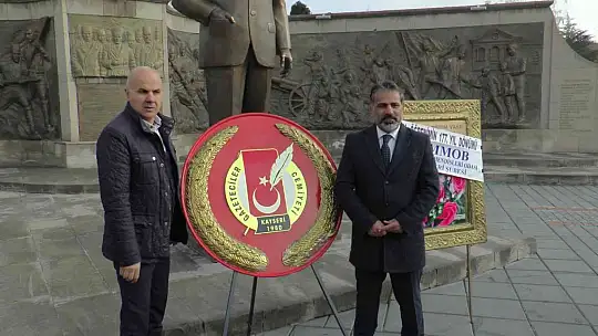 Kayseri'de '10 Ocak Çalışan Gazeteciler Günü' kutlandı