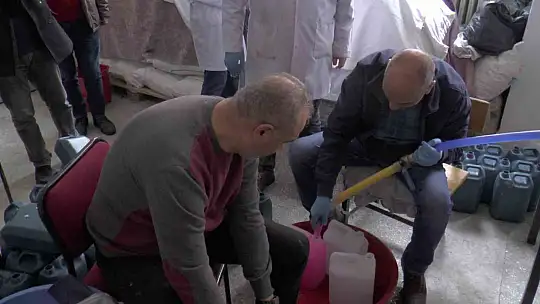 Deprem bölgesi için seferber oldular