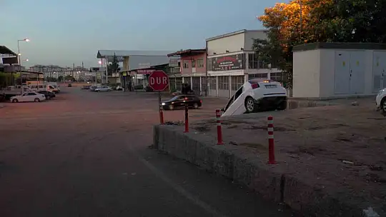 Kayseri'de ilginç kaza...