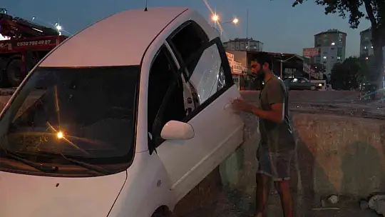 Kayseri'de ilginç kaza...