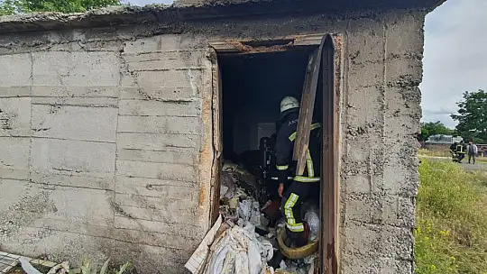 Kayseri'de fabrika yangını!