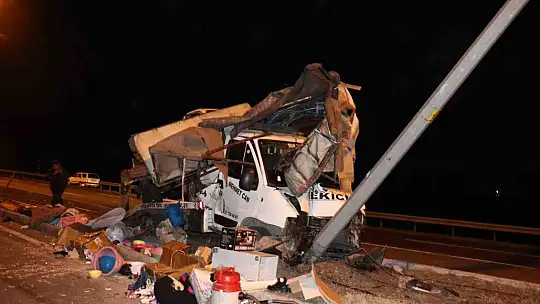 Kayseri'de feci kaza