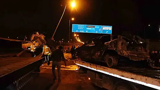 Kayseri'de feci kaza