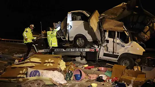 Kayseri'de feci kaza