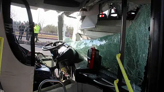 Halk Otobüsleri kazasında can pazarı yaşandı: 29 yaralı