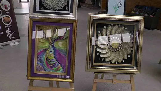 Kayseri'de hükümlülerin eserleri sergilendi