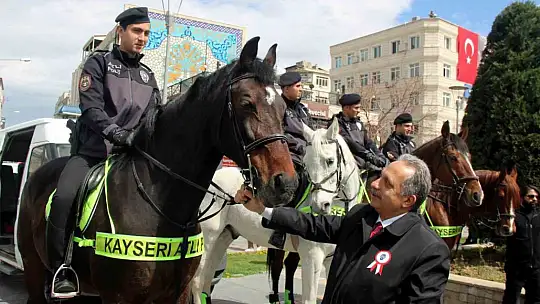 Kayseri'de Türk Polis Teşkilatı'nın 178. kuruluş yıl dönümü kutlandı