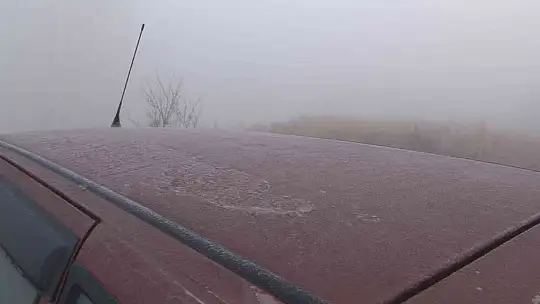 Kayseri'de sis: Görüş mesafesi 5 metreye kadar düştü