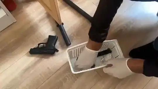 Kayseri'de yasa dışı silahlar ele geçirildi