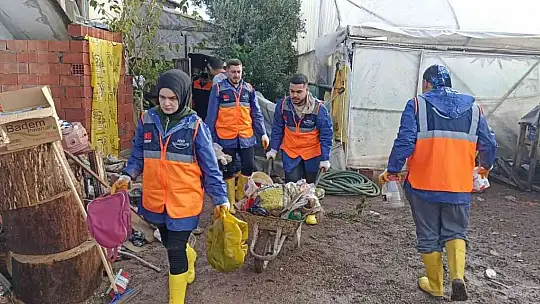 Kayseri'den Antalya'ya yardım çıkarması yapıldı