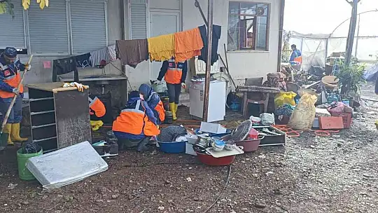 Kayseri'den Antalya'ya yardım çıkarması yapıldı