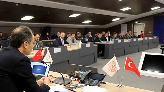 Kayseri İl Sağlık Müdürlüğü, değerlendirme ve planlama toplantısı yaptı