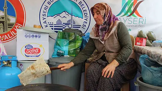 Kayseri Kalesi'nde Türk lezzetleri sunuluyor