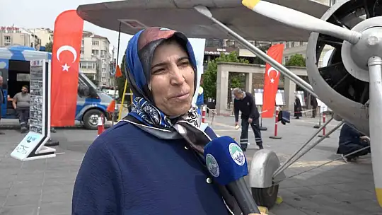 İlk kez gören vatandaşlar duygulandı