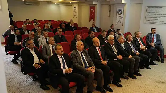 KESOB, Kayseri Vergi Dairesi Başkanı İbrahim Kaya'yı ağırladı