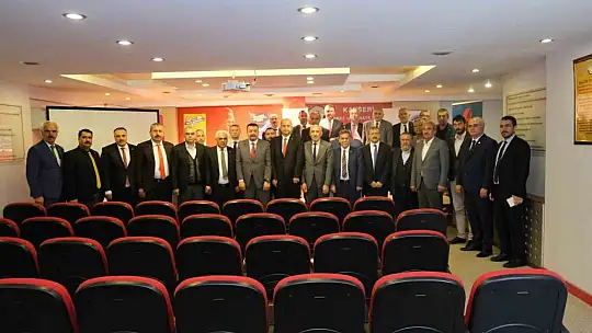 KESOB, Kayseri Vergi Dairesi Başkanı İbrahim Kaya'yı ağırladı