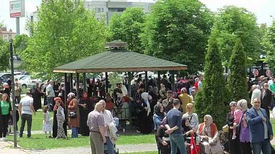 Kayserili hacı adayları dualarla uğurlandı