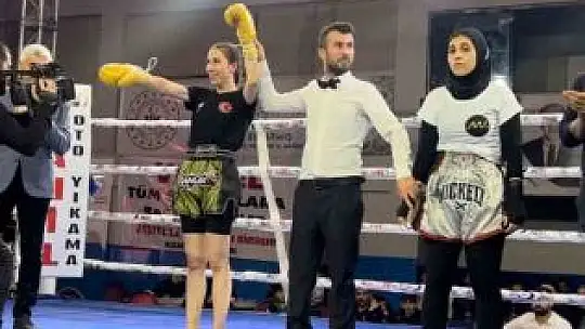 Kayserili milli sporcu depremzedeler için ringe çıktı