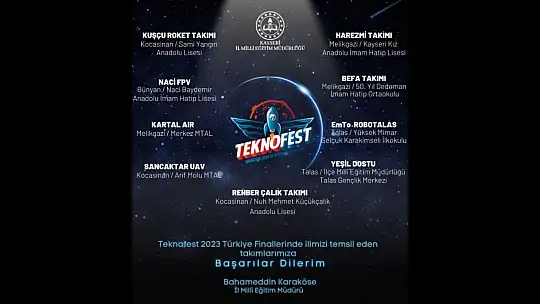 Kayserili Öğrenciler büyük beğeni topladı