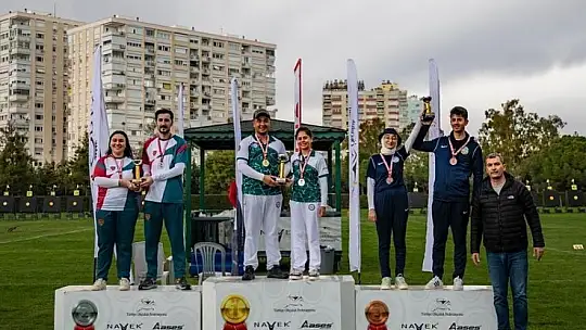 Kayserili okçular 3'üncü oldu