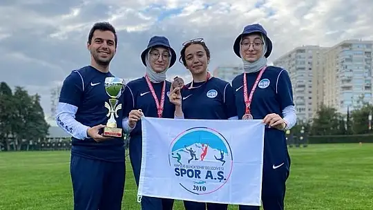 Kayserili okçular 3'üncü oldu