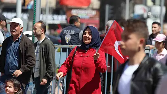 Kayseri'de Erdoğan mitingine akın