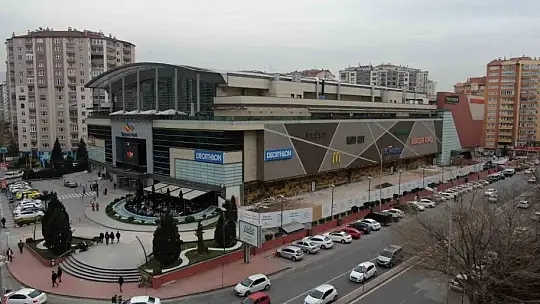 Kayseripark'taki kaçak inşaat havadan görüntülendi