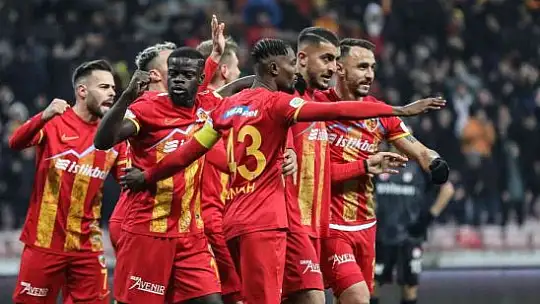 Kayserispor 4 maç sonra kazandı