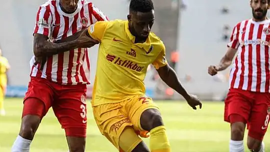 Kayserispor'da 3 futbolcu görev alamayacak