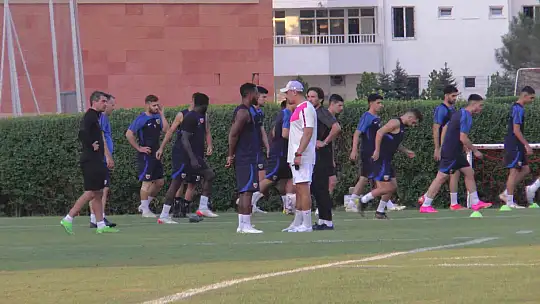 Kayserispor'da Galatasaray maçı hazırlıkları sürüyor!