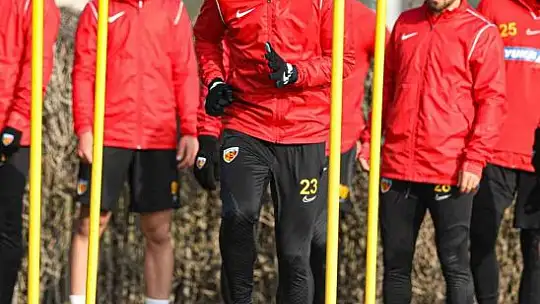 Kayserispor'da hedef 3 puan