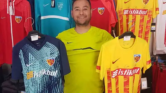 Kayserispor formalarına büyük ilgi var