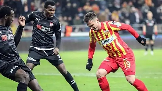 Kayserispor ile Sivasspor 31. randevuda