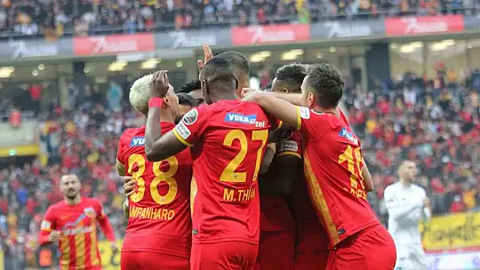 Kayserispor ilk yarıda 26 puan topladı
