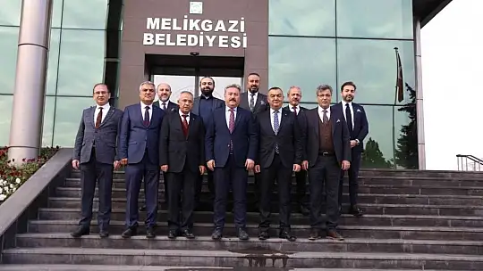 KAYSO ve OSB Başkanlarından,  Mustafa Palancıoğlu'na ziyaret